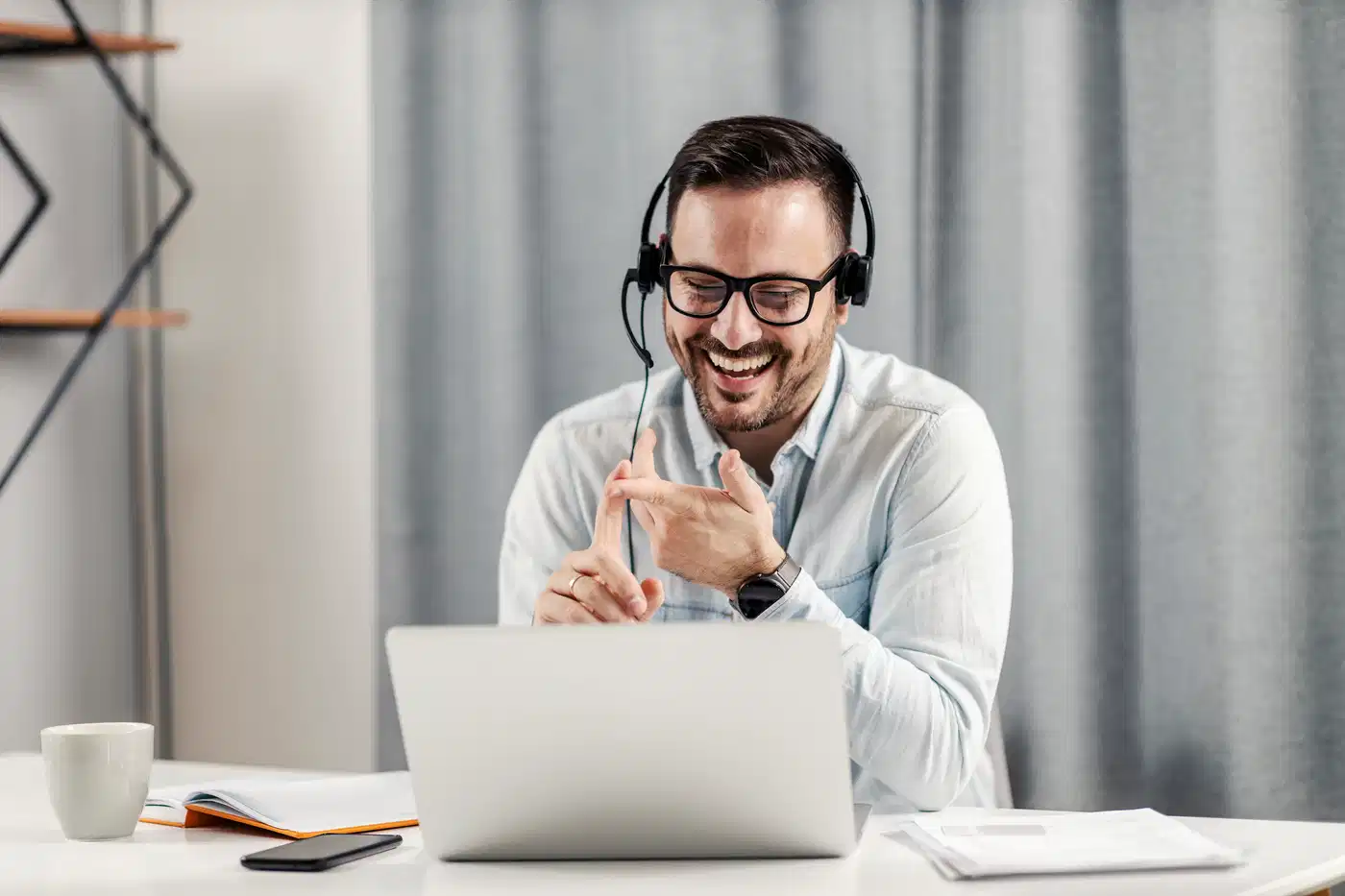 Virtual instructor-led training session